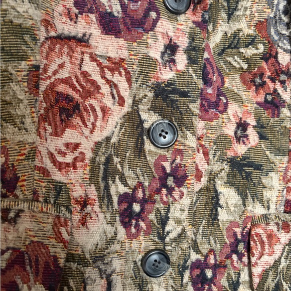 Vintage🤩 Tapestry Blazer Jacket from Newport News Sz 10 - Picture 3 of 6